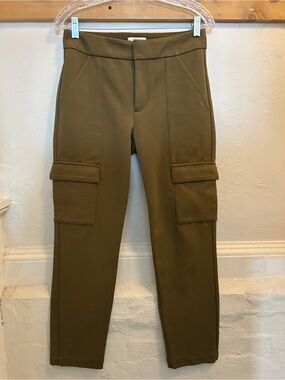 Anthropologie Olive Green Cargo Slim Pants